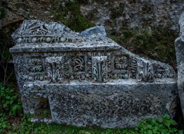 Antalya, hindi. Şubat 04, 2018. Perge Antik Kenti, Antalya - Türkiye.