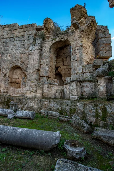 Antalya Turquía Febrero 2018 Perge Ancient City Antalya Turquía — Foto de Stock