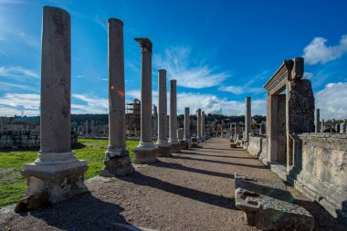 Antalya, hindi. Şubat 04, 2018. Perge Antik Kenti, Antalya - Türkiye.