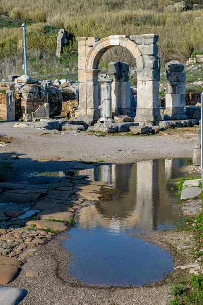 Antalya Turquie Février 2018 Perge Ancient City Antalya Turquie — Photo