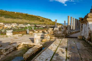 Antalya, hindi. Şubat 04, 2018. Perge Antik Kenti, Antalya - Türkiye.