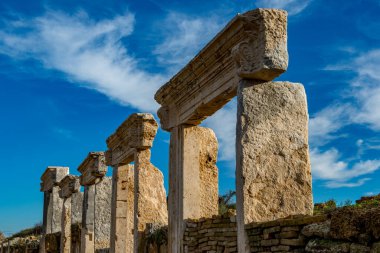 Antalya, hindi. Şubat 04, 2018. Perge Antik Kenti, Antalya - Türkiye.