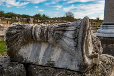 Antalya, hindi. Şubat 04, 2018. Perge Antik Kenti, Antalya - Türkiye.