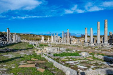 Antalya, hindi. Şubat 04, 2018. Perge Antik Kenti, Antalya - Türkiye.