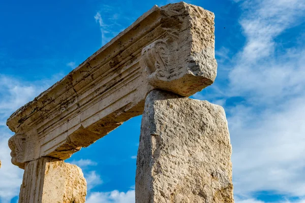 Antalya Turquía Febrero 2018 Perge Ancient City Antalya Turquía — Foto de Stock