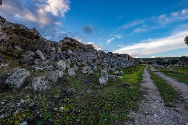 Antalya, hindi. Şubat 04, 2018. Perge Antik Kenti, Antalya - Türkiye.