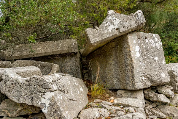 Antalya Turkey December 2017 Amphitheatre Termessos Ancient City Antalya Turkey — Stock Photo, Image