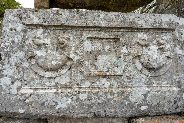 Antalya Turquía Diciembre 2017 Anfiteatro Termessos Ancient City Antalya Turquía — Foto de Stock