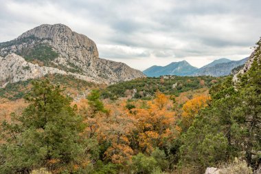 Antalya, hindi. 21 Aralık 2017. Antalya 'nın Termessos Antik Kenti' ndeki amfi tiyatro - Türkiye. Termessos, Antalya 'nın 30 km kuzeybatısındaki bu yükselen dağ zirveleri, Türkiye' nin başlıca ilgi alanlarından biri.,