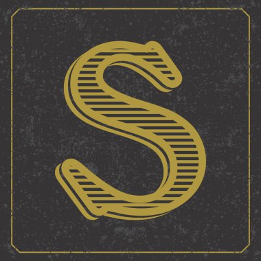 Alfabe tasarım vektör toplama el işi