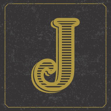 Alfabe tasarım vektör toplama el işi