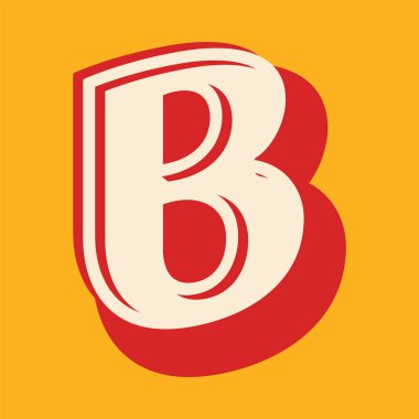 Alfabe tasarım vektör toplama el işi