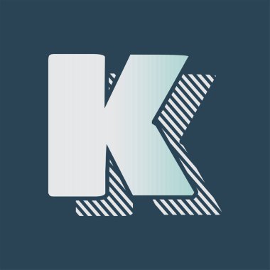 Alfabe tasarım vektör toplama el işi