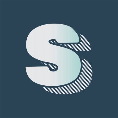 Alfabe tasarım vektör toplama el işi