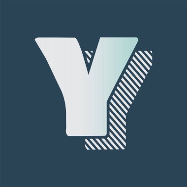 Alfabe tasarım vektör toplama el işi