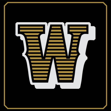 Alfabe tasarım vektör toplama el işi