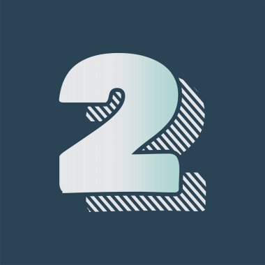 Alfabe tasarım vektör toplama el işi