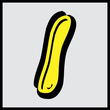 Alfabe tasarım vektör toplama el işi