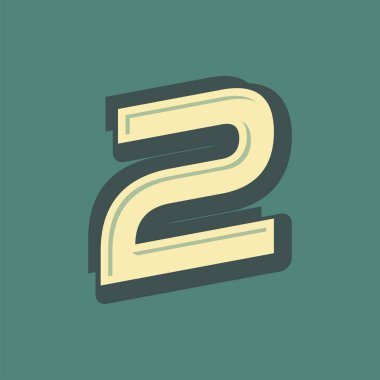 Alfabe tasarım vektör toplama el işi