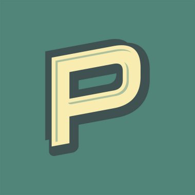 Alfabe tasarım vektör toplama el işi