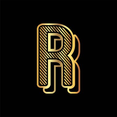 Alfabe tasarım vektör toplama el işi