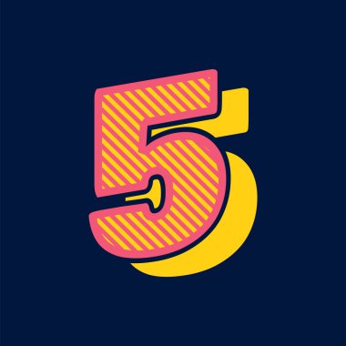 Alfabe tasarım vektör toplama el işi