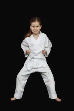 Genç karate girl