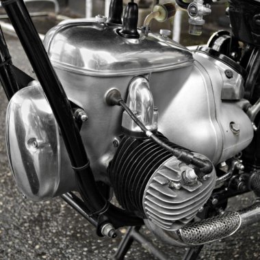 Bisiklet motoru portre