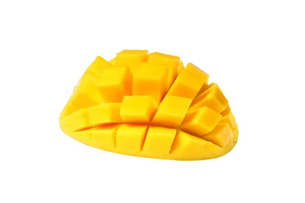 Hhalve van rode mango — Stockfoto