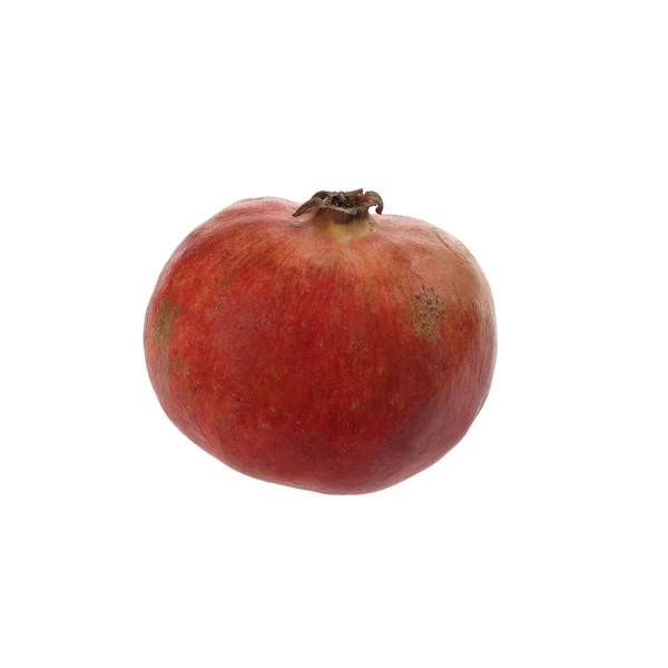 Granatapfel auf Weiß — Stockfoto