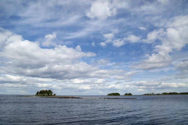 Isola di Valaam sul lago — Foto Stock