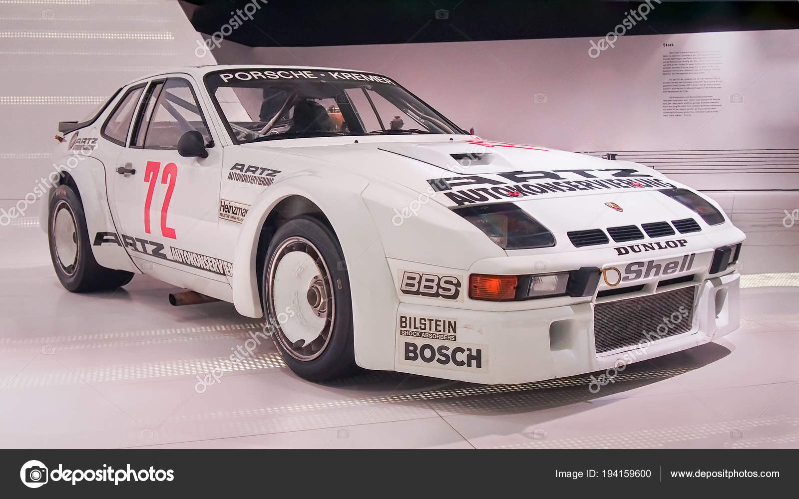 Stuttgart Germany April 2017 1986 Porsche 944 Turbo 24h