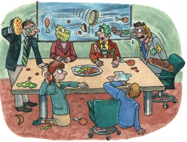 Yemek savaşı sahip takım