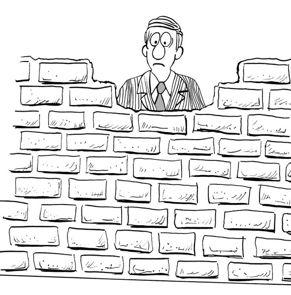 Blocked by Brick Wall