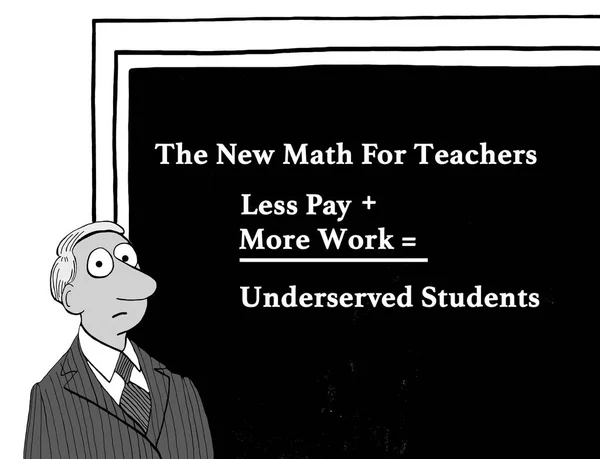Nuova matematica per insegnanti — Foto Stock