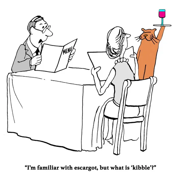 Kibble en el menú —  Fotos de Stock