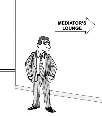 Going to Mediators Loungs clipart