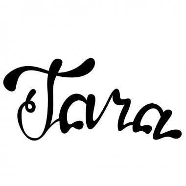 Tara adı yazı
