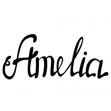 Amelia adı yazı