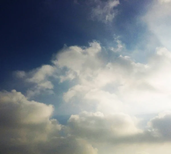 Blue Sky Clouds Beautiful Atmosphere — Stock Photo, Image