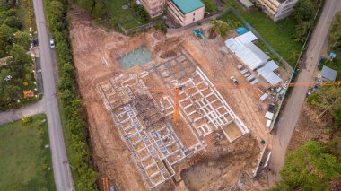 Last Light of sun during sunset sky with beautiful orange beam.