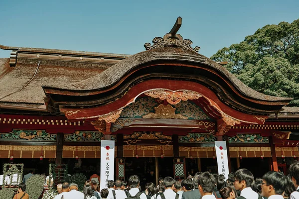 Dazaifu Fukuoka Japan November 2019 Dazaifu Tenmangu Shrine Well Sites — 스톡 사진