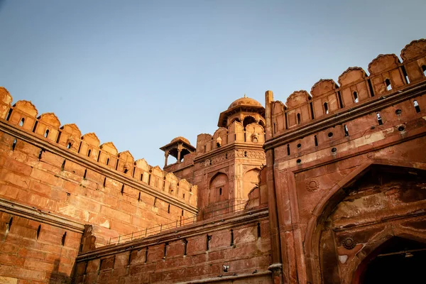 Entrée Principale Bâtiment Red Fort Red Fort Est Fort Historique — Photo