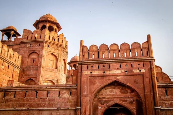 Entrée Principale Bâtiment Red Fort Red Fort Est Fort Historique — Photo