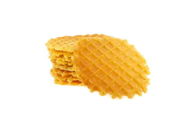 Baking Waffle Isolated White Background — Stock Photo, Image