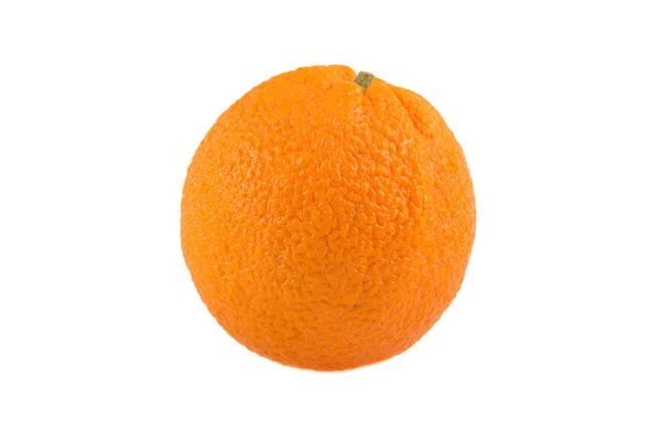 Narancs Elszigetelt Fehér Háttér — Stock Fotó