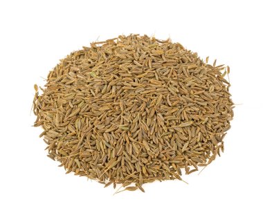 Beyaz arka plan üzerinde izole kimyon