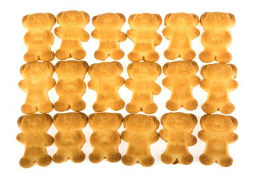 tanımlama bilgisi oyuncak ayı beyaz arka plan üzerinde