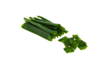 Beyaz arkaplanda soğan