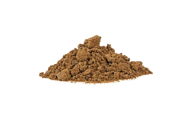 Pile of clay on a white background — Stock Photo, Image